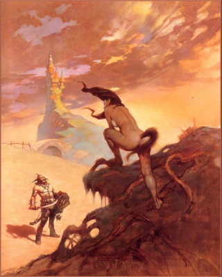 Illustration for article titled Frank Frazetta Like You've Never Seen Him Before!